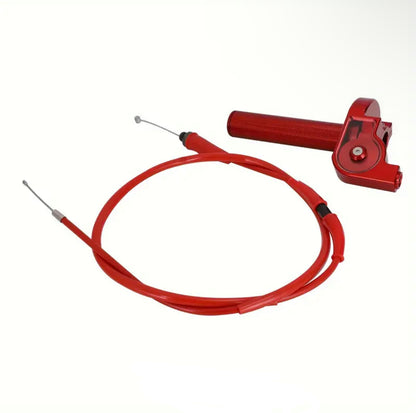 Wheel throttle with throttle cable