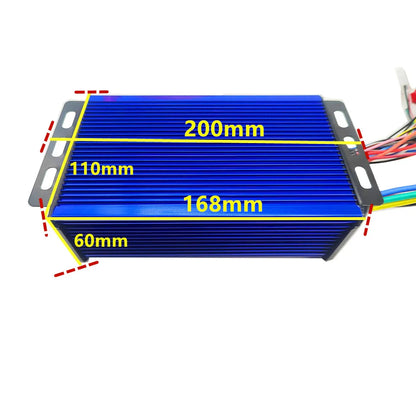 48v-72v 2000w-3000W Brushless Dual-mode Ebike Controller