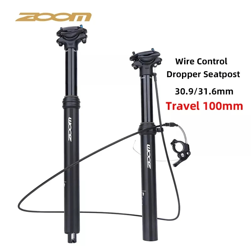 ZOOM Dropper Seatpost with Remote Lever