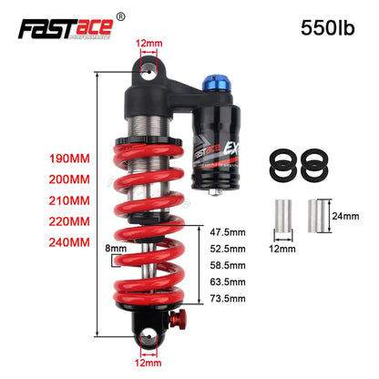 Fastace Rear Suspension (For Bikes, Surrons, Talaria, K5, etc)