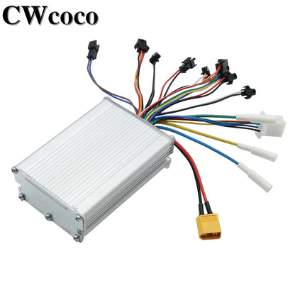 48V 25A 1200W Escooter Controller + Display Thumb Throttle