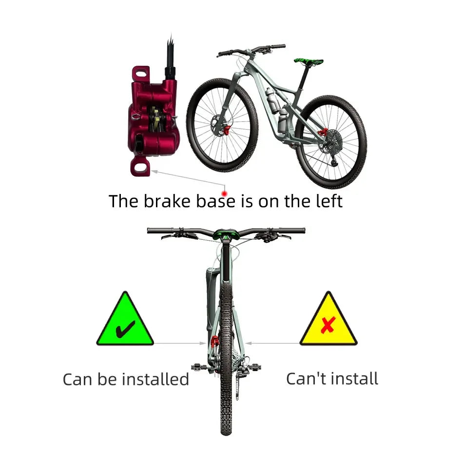 ZOOM 4 Piston Brakes E-bike Rated